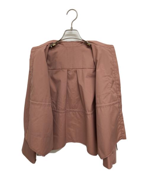 STRATA（エストラータ）STRATA (エストラータ) アシメヘムウエストリボンシャツ ピンク サイズ:Fの古着・服飾アイテム