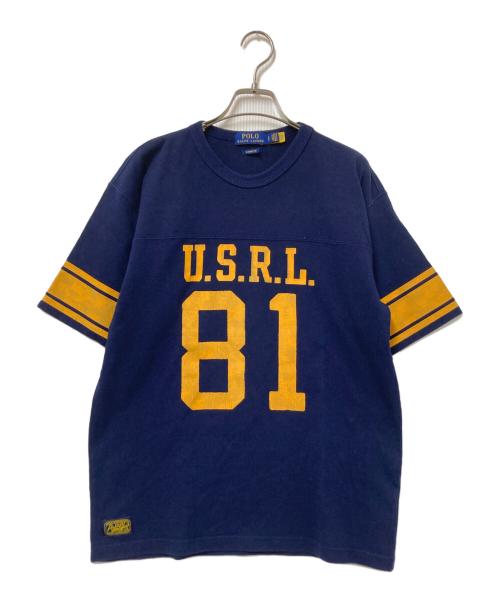 POLO RALPH LAUREN（ポロ・ラルフローレン）POLO RALPH LAUREN (ポロ・ラルフローレン) ラグビーTシャツ ネイビー サイズ:Sの古着・服飾アイテム