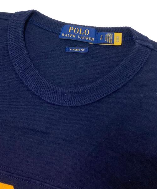 POLO RALPH LAUREN（ポロ・ラルフローレン）POLO RALPH LAUREN (ポロ・ラルフローレン) ラグビーTシャツ ネイビー サイズ:Sの古着・服飾アイテム