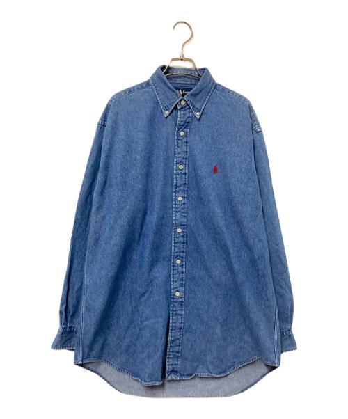 RALPH LAUREN（ラルフローレン）RALPH LAUREN (ラルフローレン) デニムシャツ インディゴ サイズ:Mの古着・服飾アイテム