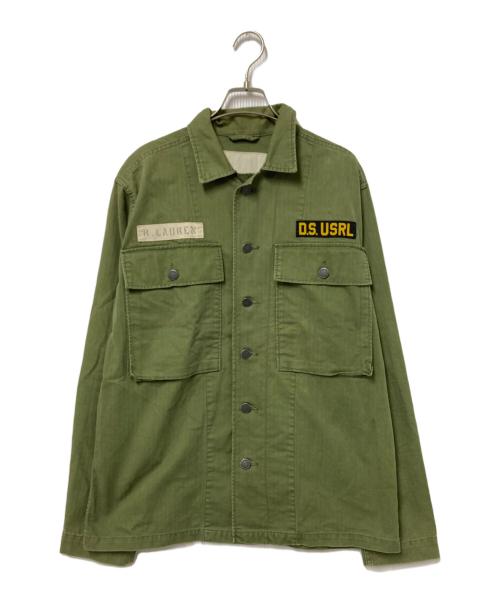 Denim & Supply Ralph Lauren（デニム＆サプライ ラルフローレン）Denim & Supply Ralph Lauren (デニム＆サプライ ラルフローレン) M-43 HBTタイプミリタリージャケット オリーブ サイズ:Sの古着・服飾アイテム