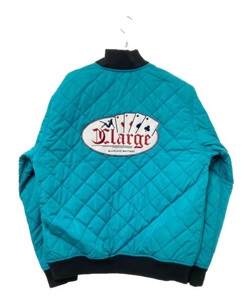 X-LARGE（エクストララージ）X-LARGE (エクストララージ) キルティングジャケット ブルー サイズ:Mの古着・服飾アイテム