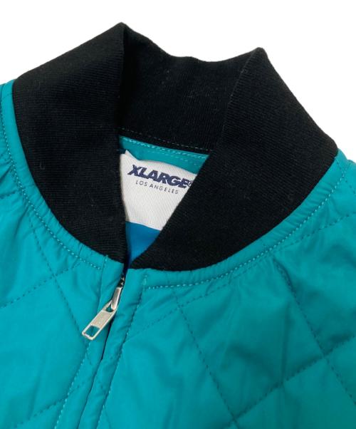 X-LARGE（エクストララージ）X-LARGE (エクストララージ) キルティングジャケット ブルー サイズ:Mの古着・服飾アイテム