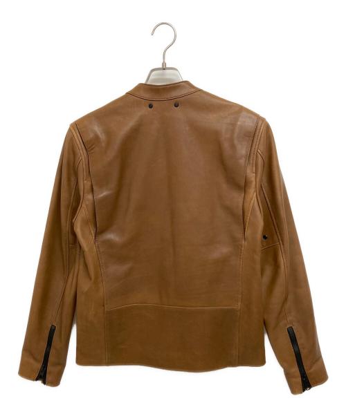 COACH（コーチ）COACH (コーチ) カウレザージャケット ブラウン サイズ:Sの古着・服飾アイテム