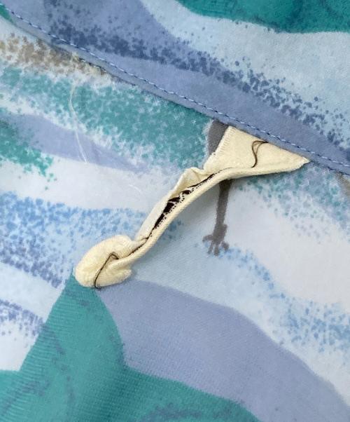 USED（ユーズド）USED (ユーズド) ヴィンテージシャツ グリーン×パープル サイズ:下記参照の古着・服飾アイテム