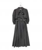 And Coutureアンドクチュール）の古着「シャツワンピース」｜グレー