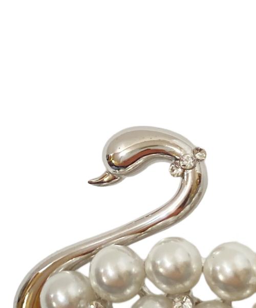 Rene（ルネ）Rene (ルネ) スワンブローチ シルバー サイズ:下記参照の古着・服飾アイテム