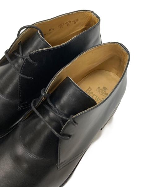 berwick（バーウィック）berwick (バーウィック) チャッカーブーツ ブラック サイズ:8 1/2の古着・服飾アイテム