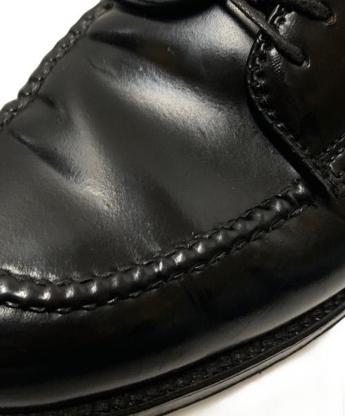 Alden（オールデン）Alden (オールデン) Uチップレザーシューズ ブラック サイズ:6 1/2の古着・服飾アイテム