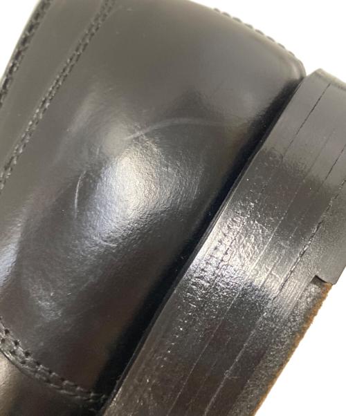 Alden（オールデン）Alden (オールデン) Uチップレザーシューズ ブラック サイズ:6 1/2の古着・服飾アイテム