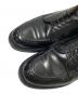 中古・古着 Alden (オールデン) Uチップレザーシューズ ブラック サイズ:6 1/2：50000円