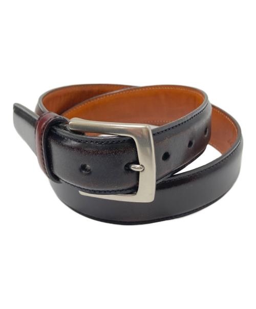 K.T.LEWISTON（ケーティールイストン）K.T.LEWISTON (ケーティールイストン) レザーベルト ブラウン サイズ:下記参照の古着・服飾アイテム