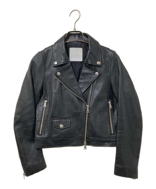 STUDIOUS（ステュディオス）STUDIOUS (ステュディオス) ダブルライダースジャケット ブラックの古着・服飾アイテム