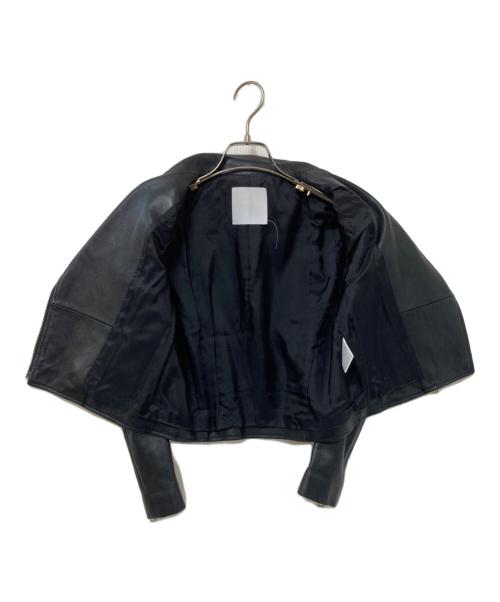 STUDIOUS（ステュディオス）STUDIOUS (ステュディオス) ダブルライダースジャケット ブラックの古着・服飾アイテム