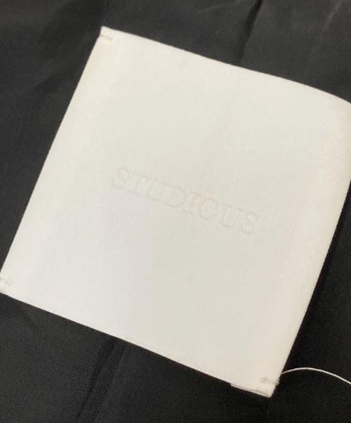 STUDIOUS（ステュディオス）STUDIOUS (ステュディオス) ダブルライダースジャケット ブラックの古着・服飾アイテム