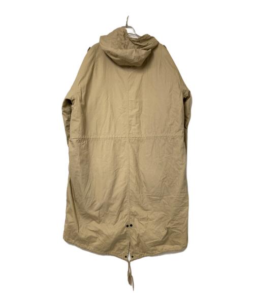 HOUSTON（ヒューストン）HOUSTON (ヒューストン) モッズコート ベージュ サイズ:Mの古着・服飾アイテム