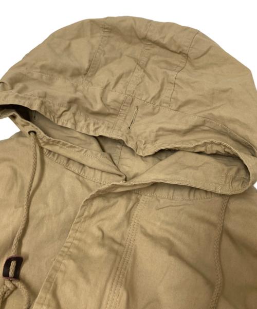 HOUSTON（ヒューストン）HOUSTON (ヒューストン) モッズコート ベージュ サイズ:Mの古着・服飾アイテム