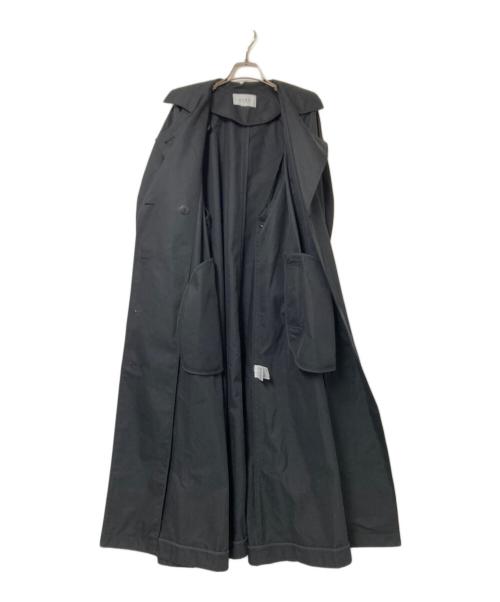 ETRE TOKYO（エトレトウキョウ）ETRE TOKYO (エトレトウキョウ) コンシャススリーブトレンチコート ブラック サイズ:Sの古着・服飾アイテム