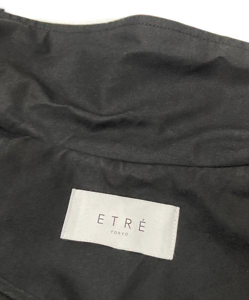 ETRE TOKYO（エトレトウキョウ）ETRE TOKYO (エトレトウキョウ) コンシャススリーブトレンチコート ブラック サイズ:Sの古着・服飾アイテム