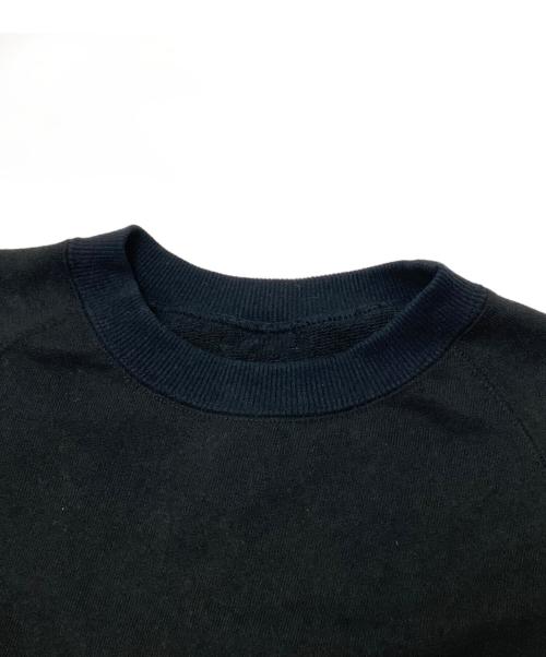 Rosarymoon（ロザリームーン）Rosarymoon (ロザリームーン) クロップド丈スウェット ブラック サイズ:Fの古着・服飾アイテム