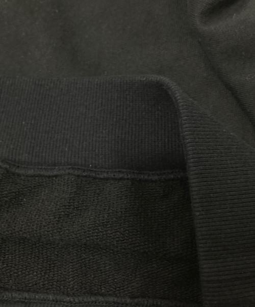 Rosarymoon（ロザリームーン）Rosarymoon (ロザリームーン) クロップド丈スウェット ブラック サイズ:Fの古着・服飾アイテム