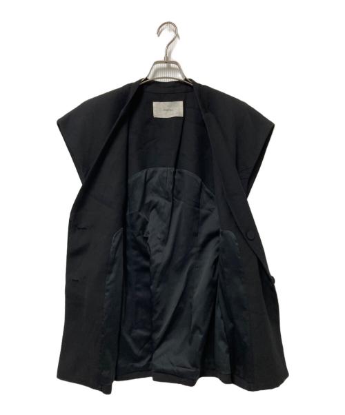 TODAYFUL（トゥデイフル）TODAYFUL (トゥデイフル) Satin Over Vest TODAYFUL ブラック サイズ:38の古着・服飾アイテム