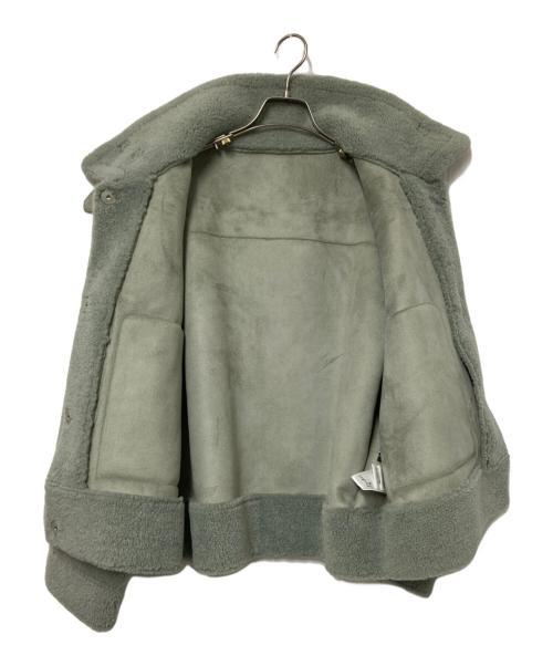 STUNNING LURE（スタニングルアー）STUNNING LURE (スタニングルアー) フェイクムートンショートジャケット オリーブ サイズ:1の古着・服飾アイテム