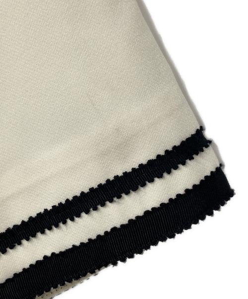 EENK（インク）EENK (インク) コントラスジャケット アイボリー サイズ:Mの古着・服飾アイテム