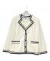 EENK（インク）の古着「コントラスジャケット」｜アイボリー