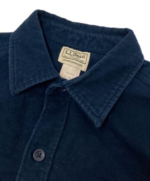 L.L.Bean（エルエルビーン）L.L.Bean (エルエルビーン) シャモアクロスシャツ ネイビー サイズ:Ⅿの古着・服飾アイテム