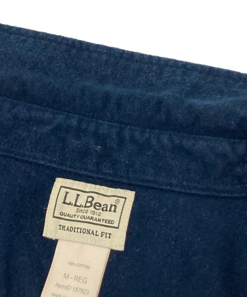L.L.Bean（エルエルビーン）L.L.Bean (エルエルビーン) シャモアクロスシャツ ネイビー サイズ:Ⅿの古着・服飾アイテム