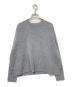 UNITED ARROWS（ユナイテッドアローズ）の古着「W/CA スリット クルーネック ニット」｜グレー