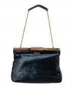 FURLAフルラ）の古着「パーティーバッグ」｜ブラック