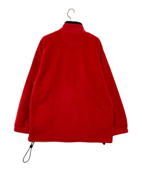 ALPINE TEK（アルパイン テック）ALPINE TEK (アルパイン テック) ハーフジップフリースジャケット レッド サイズ:Mの古着・服飾アイテム