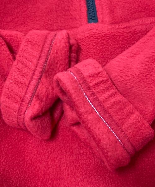 ALPINE TEK（アルパイン テック）ALPINE TEK (アルパイン テック) ハーフジップフリースジャケット レッド サイズ:Mの古着・服飾アイテム