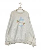 paragraphパラグラフ）の古着「プリントスウェット」｜グレー