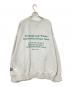 paragraph (パラグラフ) プリントスウェット グレー サイズ:下記参照：4000円