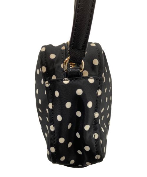 Kate Spade（ケイトスペード）Kate Spade (ケイトスペード) ドット柄ショルダーバッグ ブラック サイズ:下記参照の古着・服飾アイテム