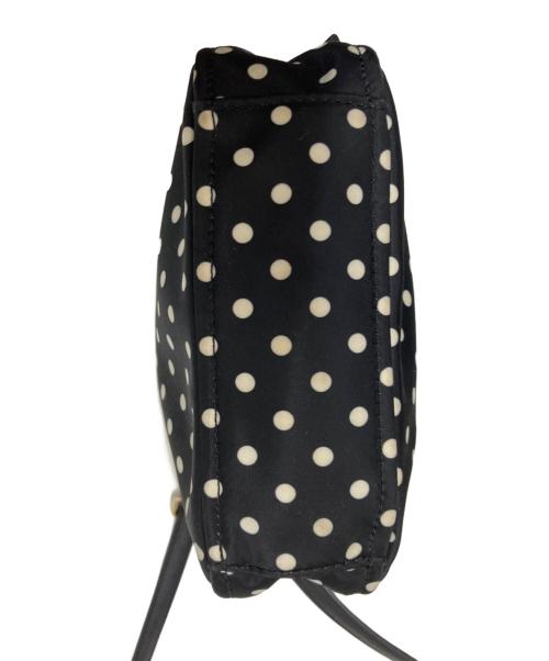 Kate Spade（ケイトスペード）Kate Spade (ケイトスペード) ドット柄ショルダーバッグ ブラック サイズ:下記参照の古着・服飾アイテム