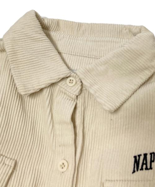 Naptime（ナップタイム）Naptime (ナップタイム) コーデュロイワンピース アイボリー サイズ:Mの古着・服飾アイテム