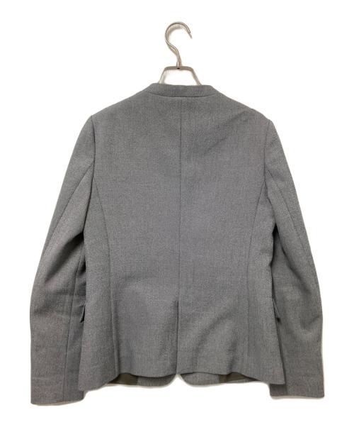 green label relaxing（グリーンレーベルリラクシング）green label relaxing (グリーンレーベルリラクシング) ノーラペル ジャケット グレー サイズ:38の古着・服飾アイテム