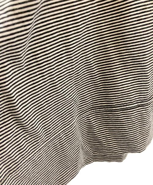 MARKWARE（マーカウェア）MARKWARE (マーカウェア) ボーダーカットソー ブラック サイズ:1の古着・服飾アイテム