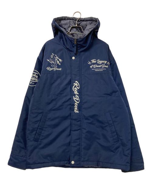 TED COMPANY（テッドカンパニー）TED COMPANY (テッドカンパニー) ユーティリティパーカージャケット ネイビー サイズ:44の古着・服飾アイテム