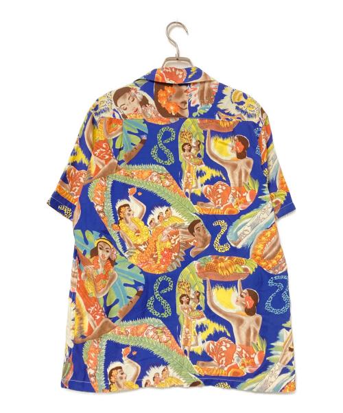 KONABAY（コナベイハワイ）KONABAY (コナベイハワイ) アロハシャツ ブルー サイズ:Sの古着・服飾アイテム
