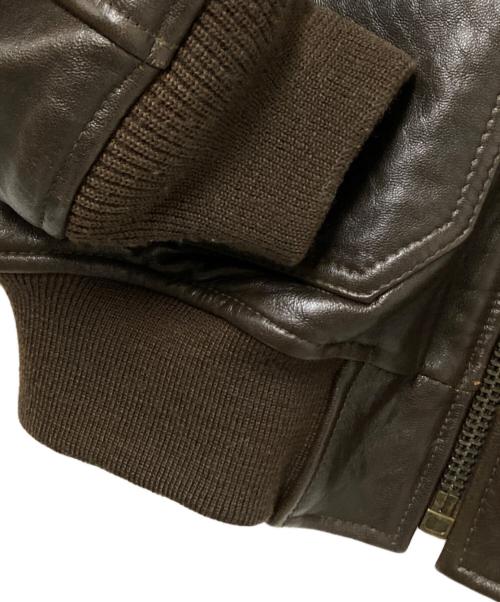 AVIREX（アヴィレックス）AVIREX (アヴィレックス) G-1フライトジャケット ブラウン サイズ:Sの古着・服飾アイテム