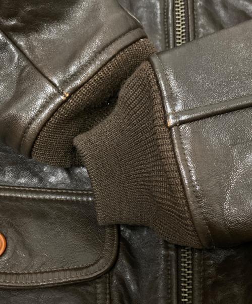 AVIREX（アヴィレックス）AVIREX (アヴィレックス) G-1フライトジャケット ブラウン サイズ:Sの古着・服飾アイテム