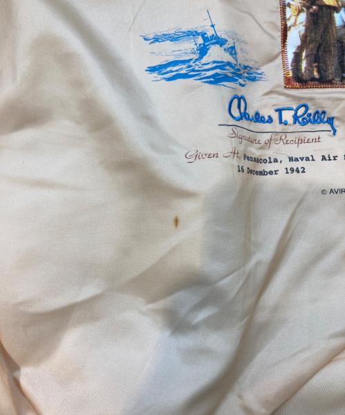 AVIREX（アヴィレックス）AVIREX (アヴィレックス) G-1フライトジャケット ブラウン サイズ:Sの古着・服飾アイテム