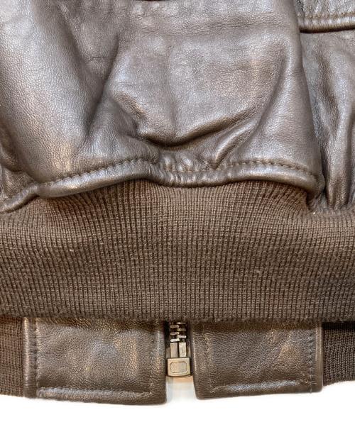 AVIREX（アヴィレックス）AVIREX (アヴィレックス) G-1フライトジャケット ブラウン サイズ:Sの古着・服飾アイテム