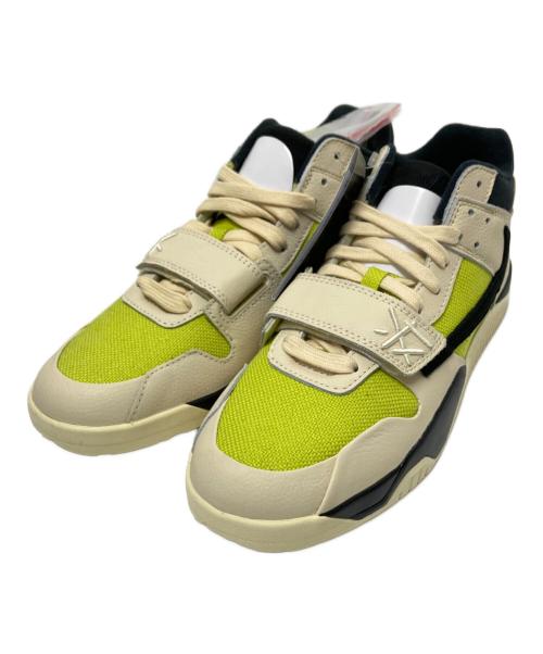 NIKE（ナイキ）NIKE (ナイキ) Travis Scott (トラヴィス・スコット) Jordan Jumpman Jack TR イエロー×アイボリー サイズ:27.5㎝の古着・服飾アイテム