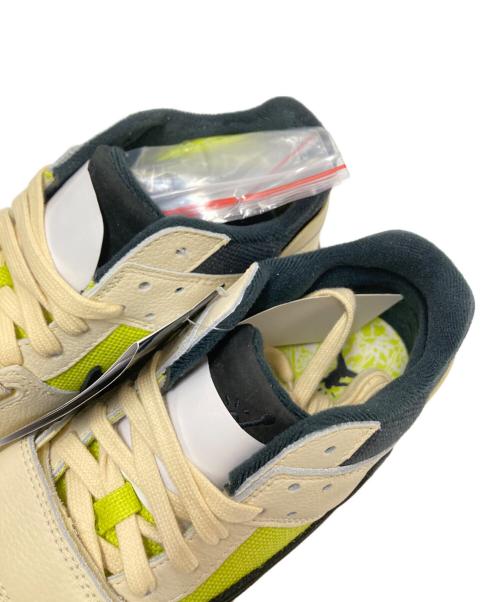 NIKE（ナイキ）NIKE (ナイキ) Travis Scott (トラヴィス・スコット) Jordan Jumpman Jack TR イエロー×アイボリー サイズ:27.5㎝の古着・服飾アイテム